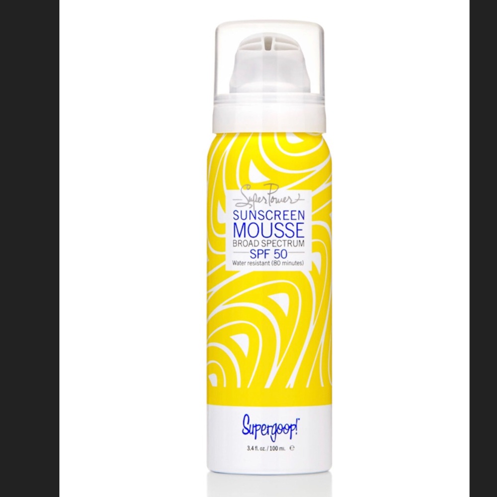 SUPERGOOP SPF 50 sunscreen